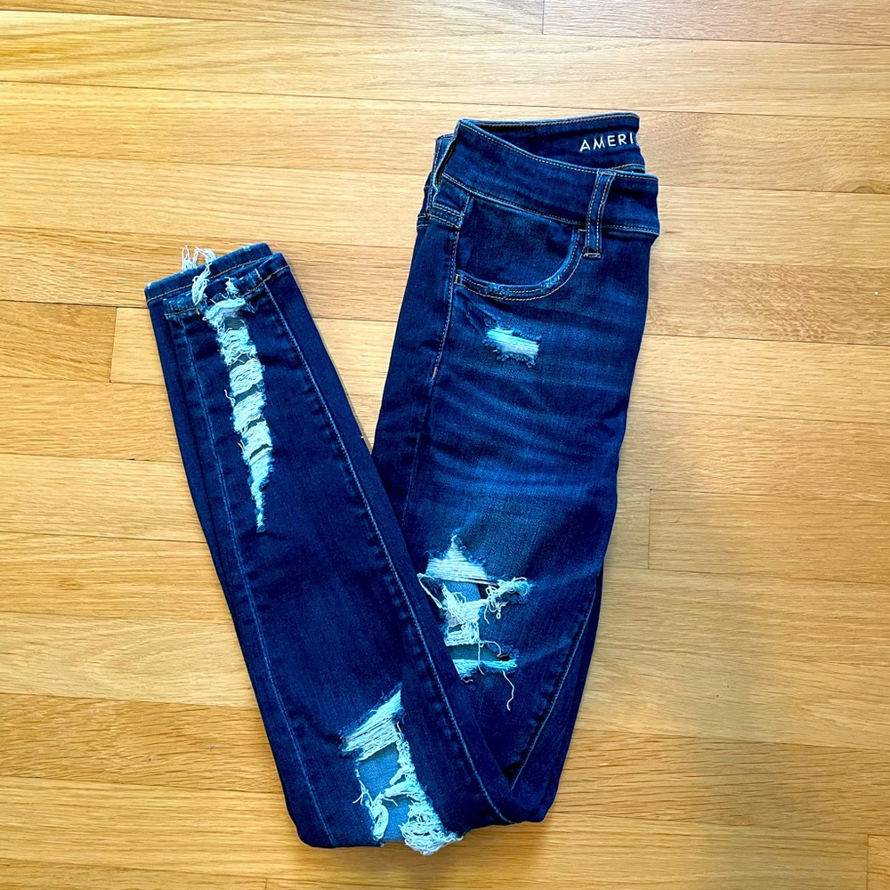 American eagle stretch jeans